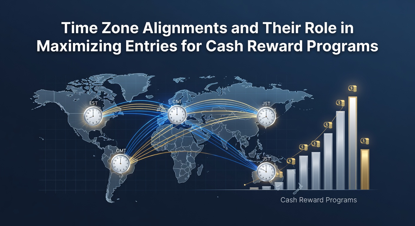 Global clock displays showing overlapping time zones for international sweepstakes entry deadlines